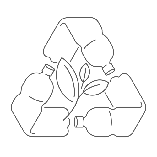 Icono Reciclar biomateriales de desechos